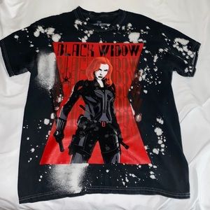 Marvel Black Widow medium oversized shirt